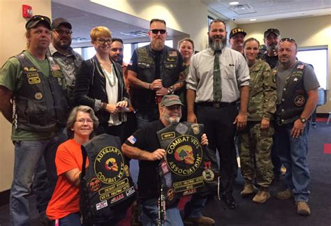 Combat Vets Motorcycle Association Donates To Soldiers And Families