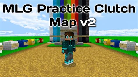 Mlg Practice Clutch Map V2 Minecraft Bedrockpocket Edition Youtube