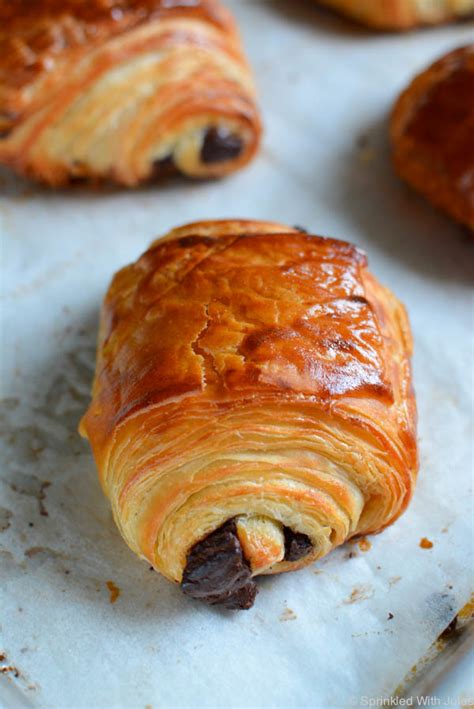 Chocolate Croissants — Sprinkled With Jules