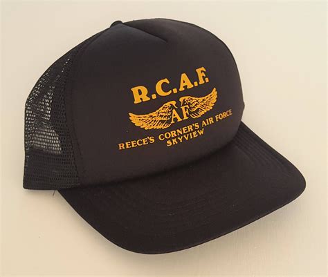 Vintage Reeces Air Force Snapback Hat Vtg By Streetwearandvintage On