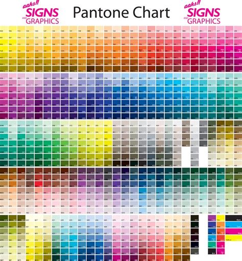Tabela De Cores Da Pantone Pantone Chart Color Guides In 2019