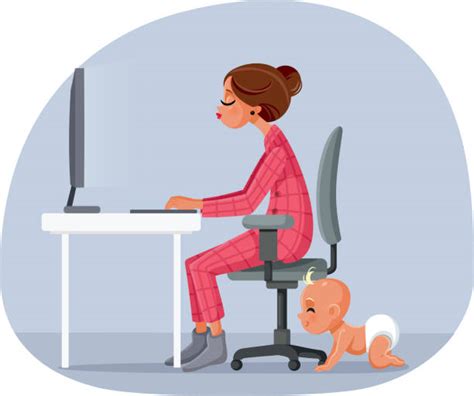 View work from home videos. Women In Pajamas Illustrations Illustrations, Royalty-Free Vector Graphics & Clip Art - iStock