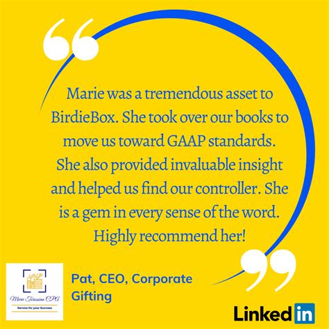 Marie Was A Tremendous Asset To Birdiebox She Took Over Our Books To