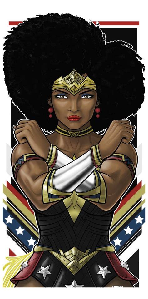 Nubia Icon By Thuddleston Wonder Woman Fan Art Wonder Woman Black