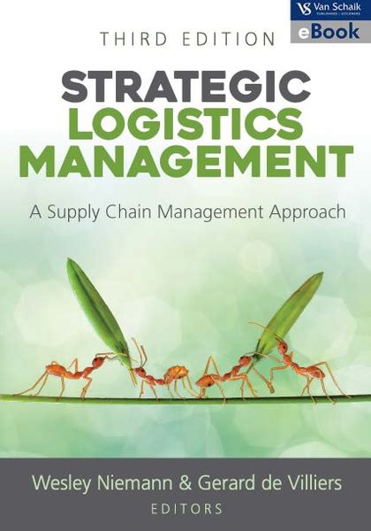 Ebook Strategic Logistics Management A Supply Chain Management