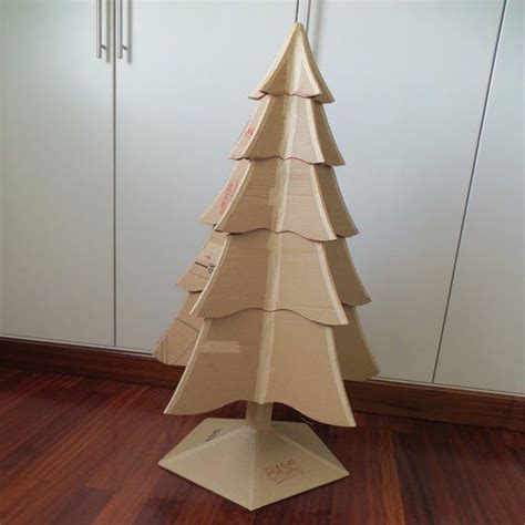 Cardboard Christmas Tree Diy Cardboard Christmas Tree Christmas