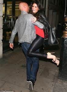 Casey Batchelor Is Literally Swept Off Her Feet By A Male Friend