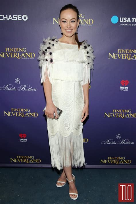 Olivia Wilde In Marchesa At The Finding Neverland Opening Night Tom