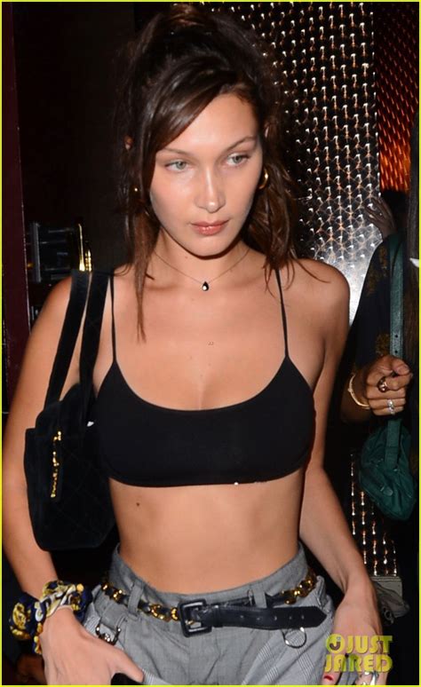 photo bella hadid flashes abs durin night out in weho 02 photo 4136111 just jared