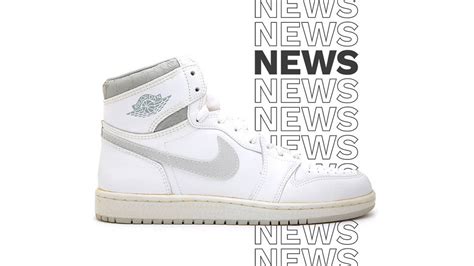 The Air Jordan 1 Natural Grey From 1985 Is Rumoured To Be Re