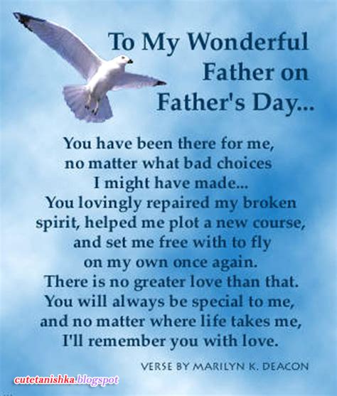 These wishes and messages are a perfect way to express the love, kindness, and affection. Father's Day Poem in English | Beautiful Poetry on Father ...