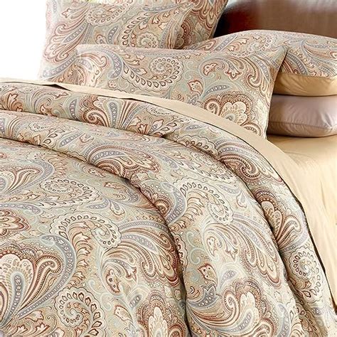 Luxury Paisley Bedding Design Thread Count Cotton Pcs Duvet