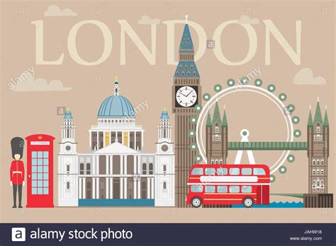 Double Decker Bus Outside Stock Vector Images Alamy