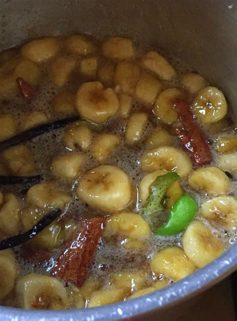 confiture de banane antillaise