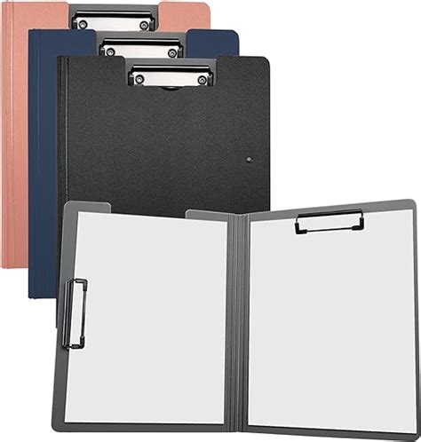 Soach 3 Piece Clipboard Folder File Cover Folder Clipboard With