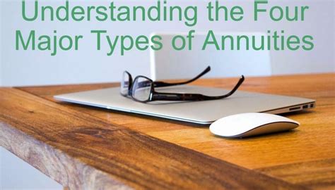 Four Types Of Annuities Financial Advisor Diversified