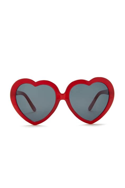 Heart-Shaped Sunglasses | Heart shaped sunglasses, Heart shaped glasses ...