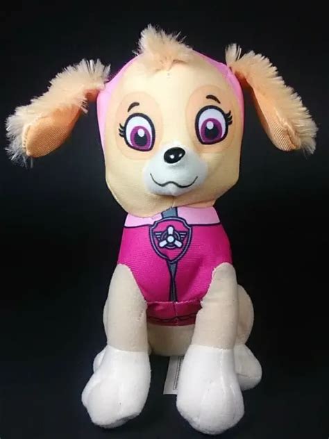 Nickelodeon Paw Patrol Skye Plush 8 Puppy Dog Stuffed Animal Sitting
