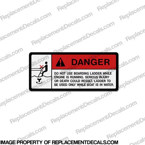 Boat Labelwarning Decals
