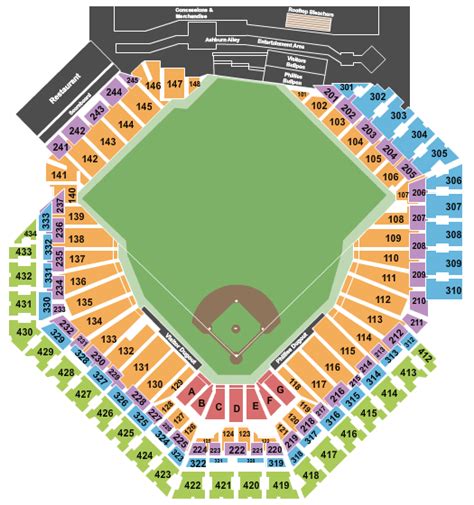 Brewers Seating Map Bruin Blog