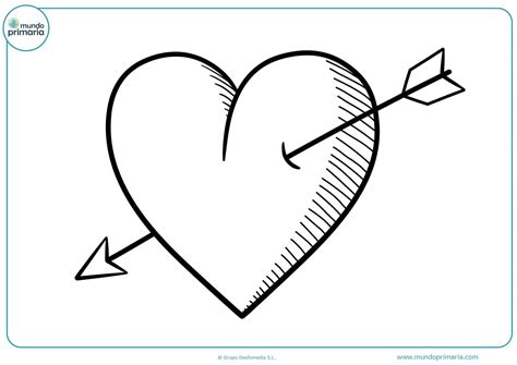 Corazon Para Colorear Dibujos De Corazones Para Colorear Wonder Day