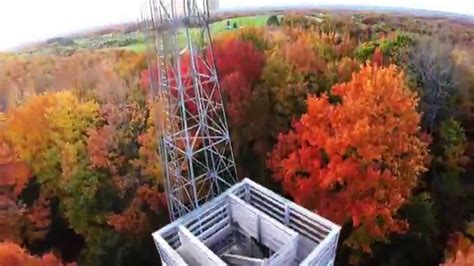 Wisconsins Fall Color Timms Hill Youtube