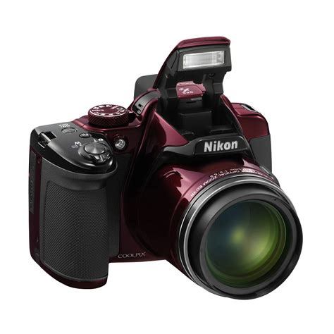 Nikon Coolpix P520 Rouge Appareil Photo Numérique Nikon Sur