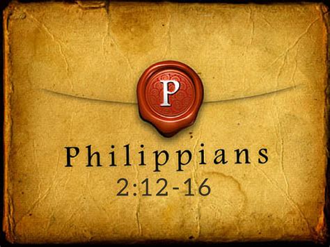Our Part Philippians 212 16