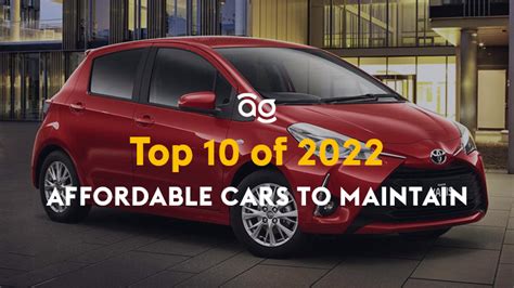 Top 10 Most Affordable Cars To Maintain In 2022 Autoguru