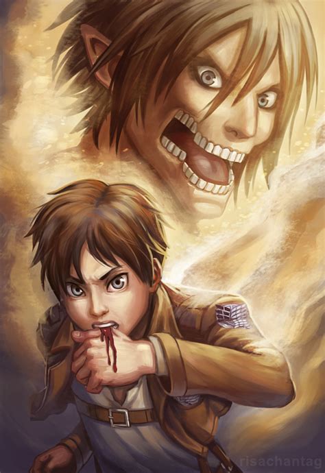 Snk | via facebook shared by みさき on we heart it. SnK: Eren Jaeger by Risachantag on DeviantArt