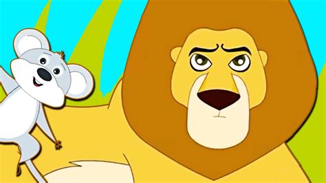 Aesops Fables The Lion And The Mouse Hooplakidz Youtube