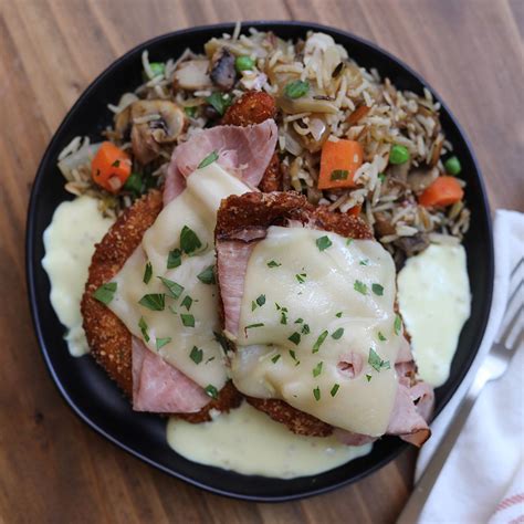 A delicious french classic, this chicken cordon bleu is made by rolling chicken with capicolla ham and swiss cheese. Lazy Dog Restaurant & Bar Introduces A New Comfort-Food ...