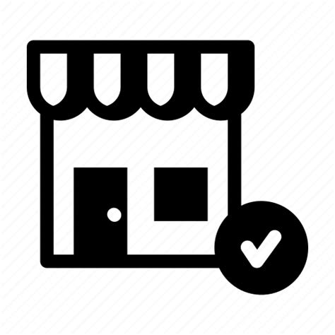 Seller Shop Store Verified Icon Download On Iconfinder