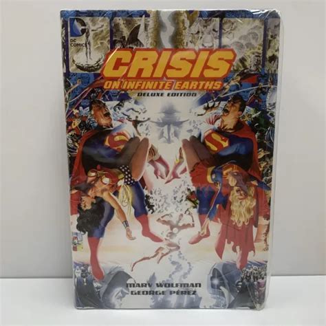 Crisis On Infinite Earths Von Mary Wolfman Deluxe Edition Hb Mit Dj Eur