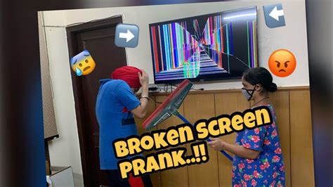 prank on my grandma and mom 😂 broken screen prank prank video 🤪🤪😂 hargun singh