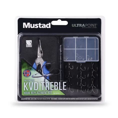 Mustad Kvd Treble Hook Replacement Kit Tackle Shack
