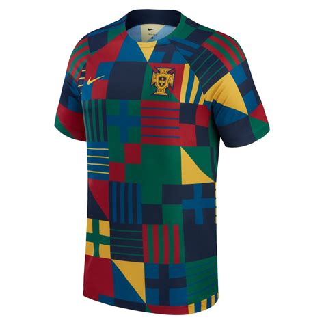 Portugal National Team Pre Match Jersey Shirt 2022 23 For Men