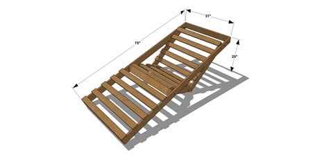 Diy Chaise Lounge Plans Ana White Outdoor Chaise Lounge Diy