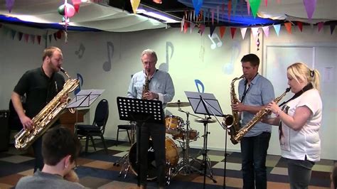 Saxophone Quartet Ragtime Suite 2nd Movement Youtube