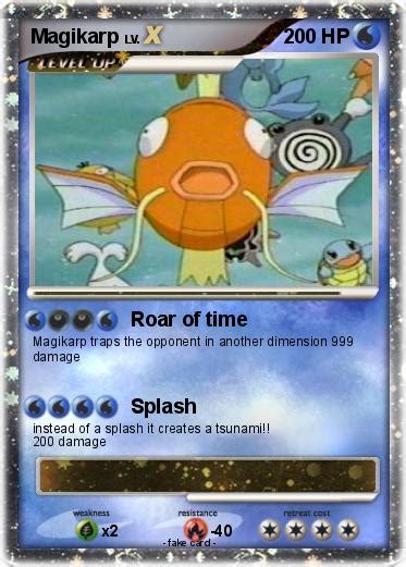 Pokémon Magikarp 182 182 Roar Of Time My Pokemon Card