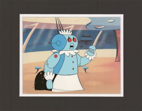 The Jetsons Rosie Robot Production Animation Art Cel Hanna Etsy In