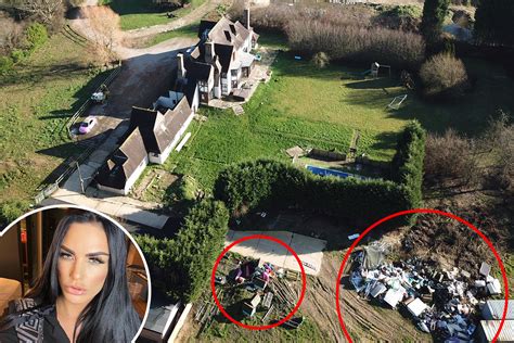 Katie Prices £2m Mucky Mansion Has Piles Of Rubbish Dumped Outside As