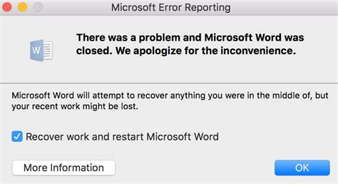 Microsoft Error Reporting Mac Mac Research