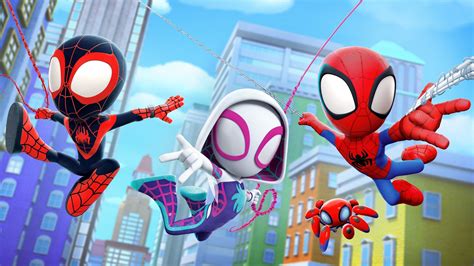Marvels Spidey And His Amazing Friends Tv Series 2021 Backdrops
