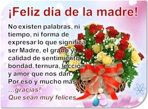 Feliz Dia De La Madre Querida Mama Frases Bonitas Para Whatsapp Happy Mothers Day Mom Poems