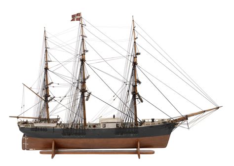 Great Britain 1854 Merchant Vessel Cargo Vessel Three Masted