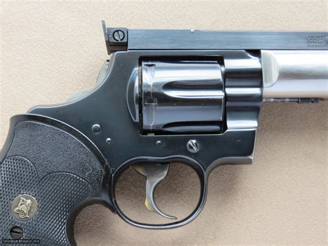 Colt Python Vintage Custom Ppctarget Competition Revolver By Bill