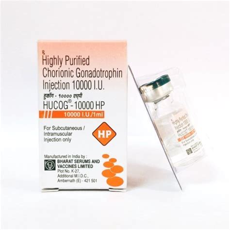 Hcg 10000 Iu Injection Packaging Type Vial Packaging Size 1x1 Rs 510vial Id 26089708373