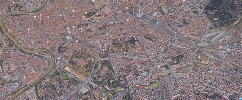 Mappa Della Città Di Roma Capitale Metropolitana Di Roma