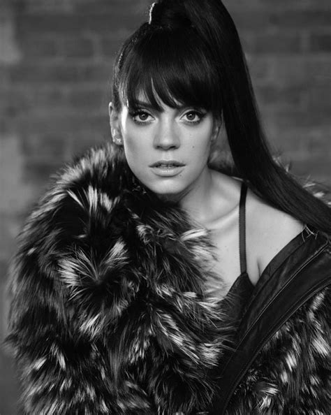 Lily Allen Rocks 90s Style For Eric Guillemain In S Moda Cover Story